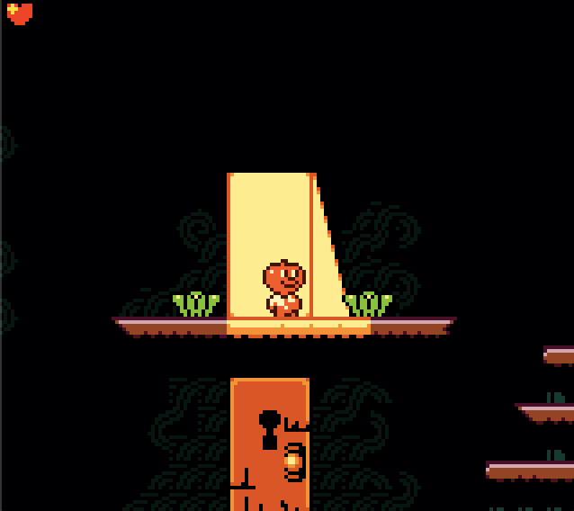 Ruby and Rusty Save the Crows for Gameboy Color Screenshot: The abandoned house